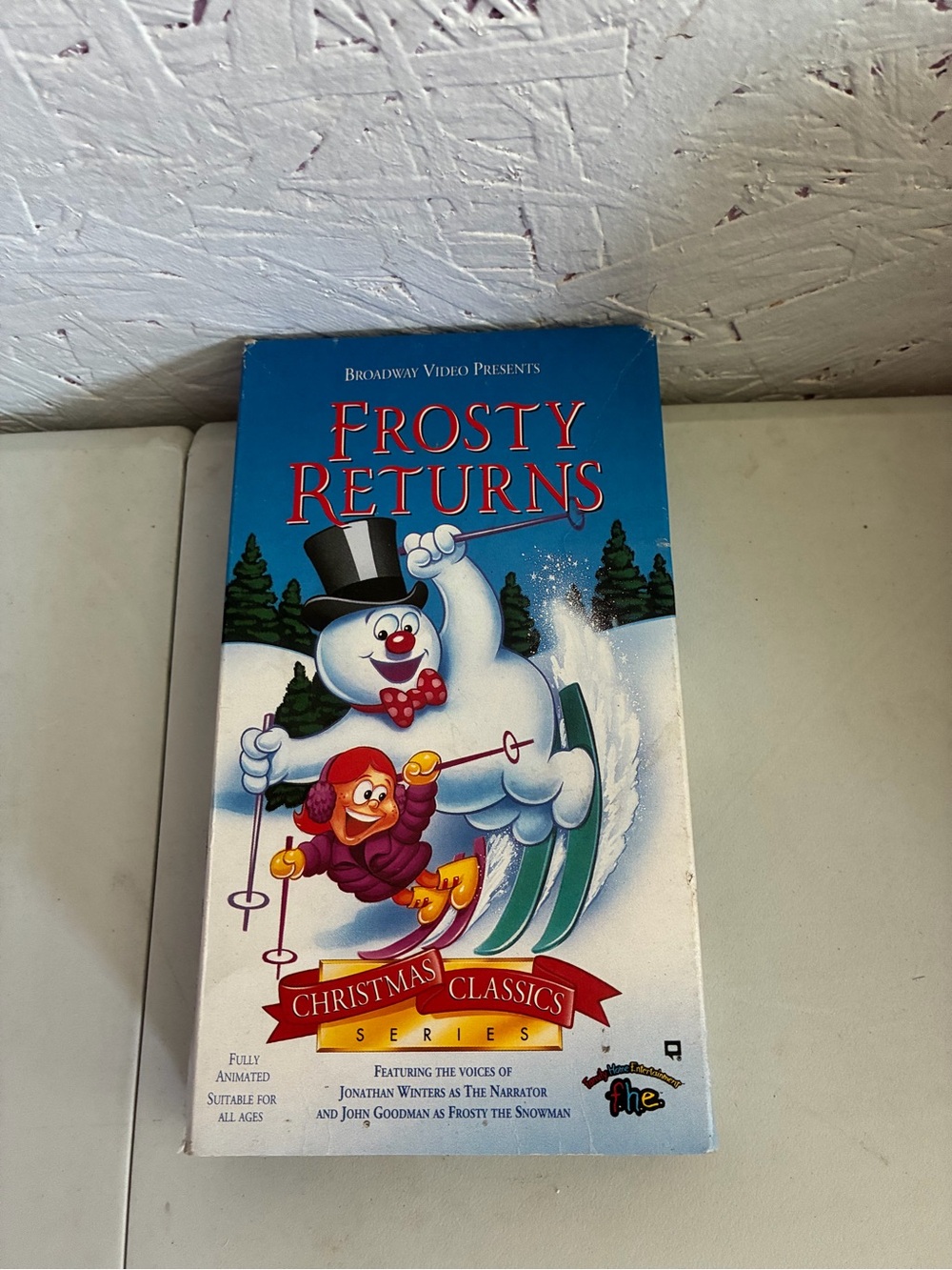 Frosty Returns VHS — Blue Holiday Classic